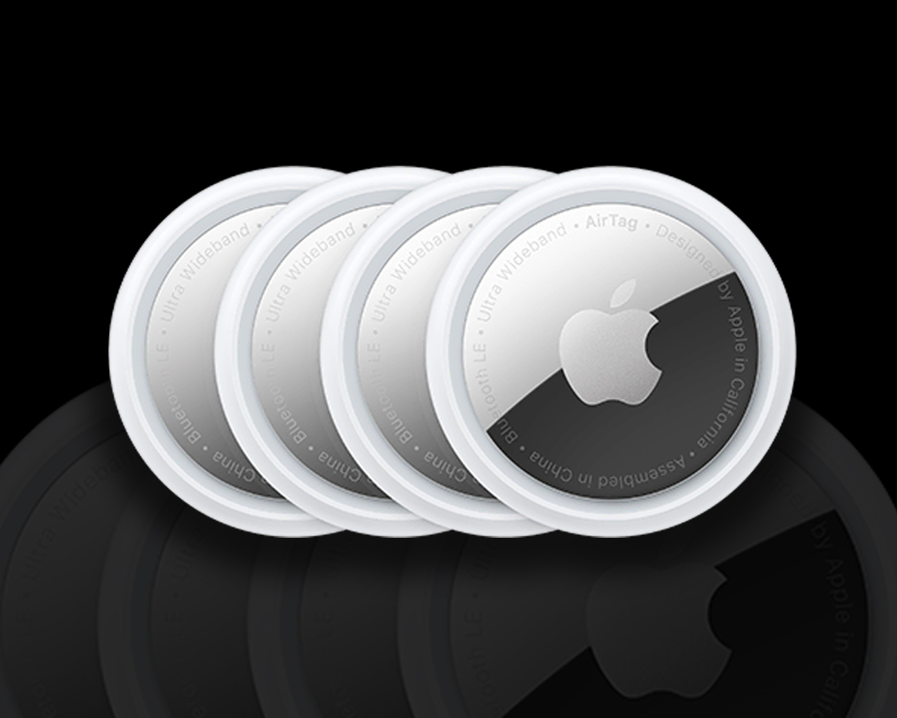 PACK OF 4 APPLE AIRTAGS