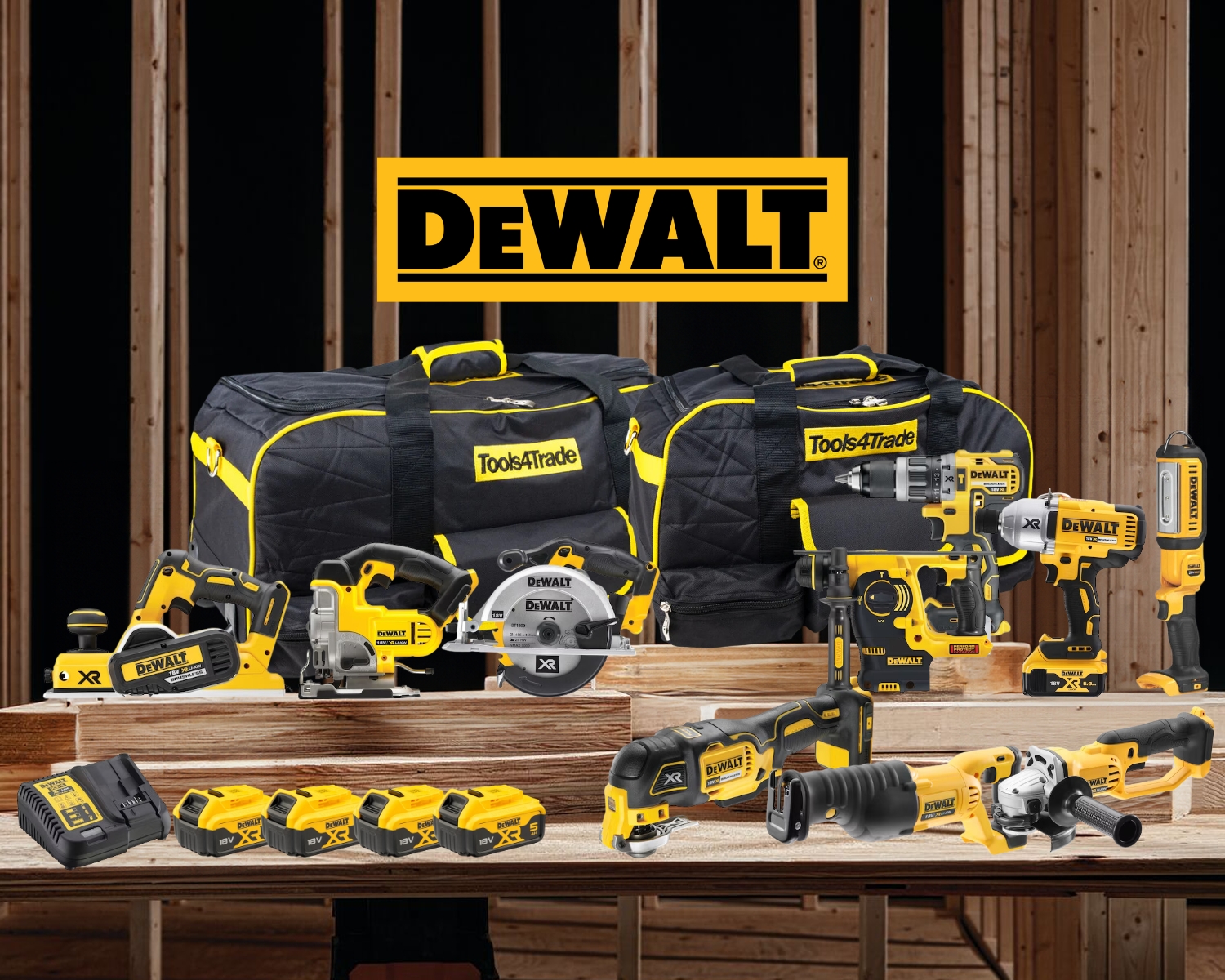 10PC DEWALT TOOL BUNDLE